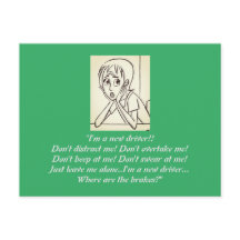 Anxiety Stress femme dessin animé vert