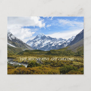 Carte Postale Aoraki/Mount Cook Nouvelle-Zélande
