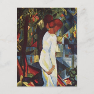 Carte Postale Août Macke - Un Couple Dans La Forêt