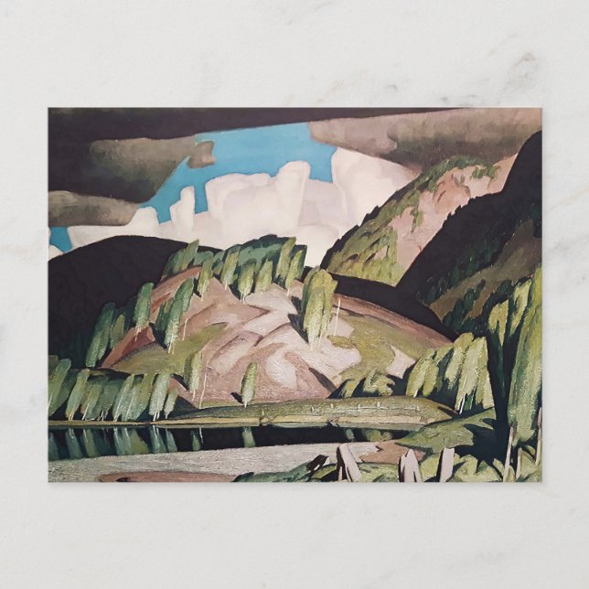 Carte Postale Août Parc Algonquin Peinture par A J Casson (Devant)