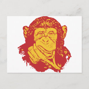 Carte Postale Ape Dans Des Réflexions Profondes