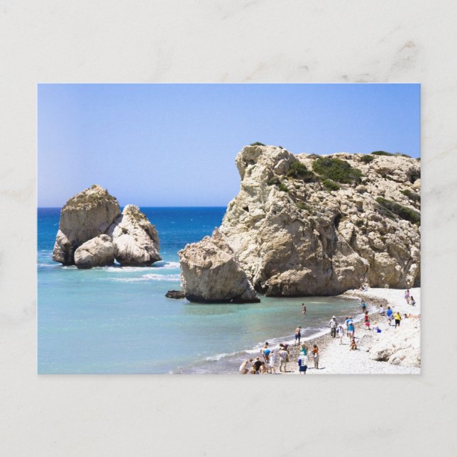 Carte postale Aphrodites rock (Devant)
