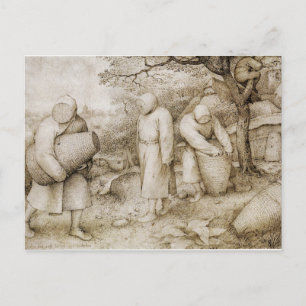 Carte Postale Apiculteurs par Pieter Bruegel l'Ancien
