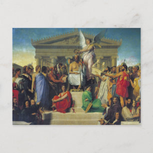 Carte Postale Apothéose de Homer, 1827