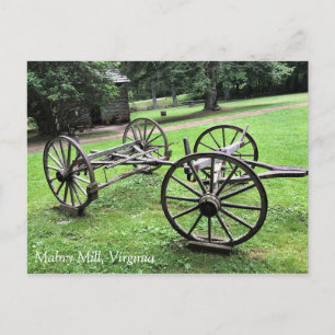Carte Postale Appalachian Lifestyle at Mabry Mill, Virginie
