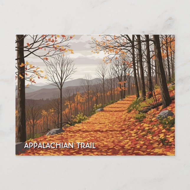 Carte Postale Appalachian Trail Travel (Devant)