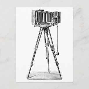 Carte Postale Appareil photo vintage - Caméras antiques Photogra