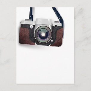 Carte Postale Appareil photo vintage de style rétro