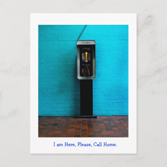 Carte Postale Appel à domicile (Devant)