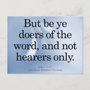 Carte Postale Appel à l'action James 1-22