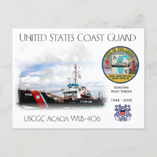 Carte Postale Appel d'offres USCGC Acacia WLB-406
