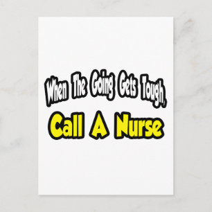 Carte Postale Appelez une infirmière
