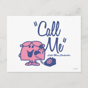 Carte Postale Appelle Little Miss Chatterbox