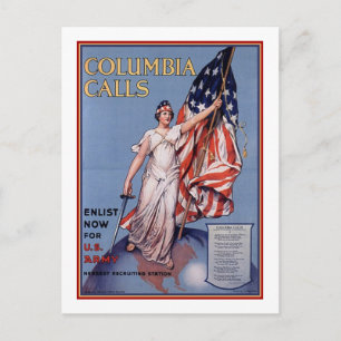 Carte Postale Appels Columbia
