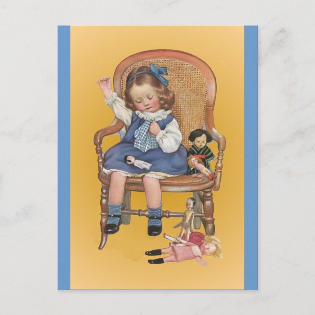 Carte Postale Apprendre À Coudre (Devant)