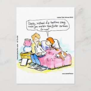 Carte Postale Apprenez-Moi À Lire La Satire Papa Daddy Drôle
