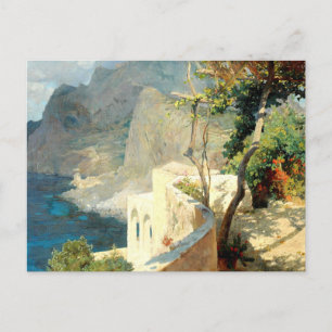 Carte Postale Après-midi d'été calme à Capri, Brioschi Othmar