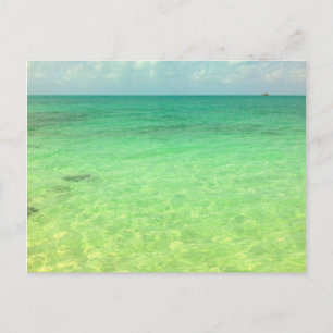 Carte Postale Aqua Green Ocean   Turks and Caicos Photo