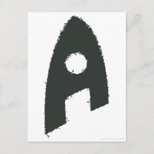 Carte Postale Aquaman Grunge A