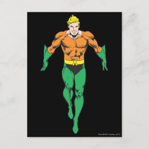 Carte Postale Aquaman tourne