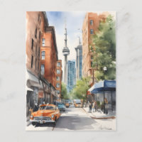 Aquarelle de Toronto