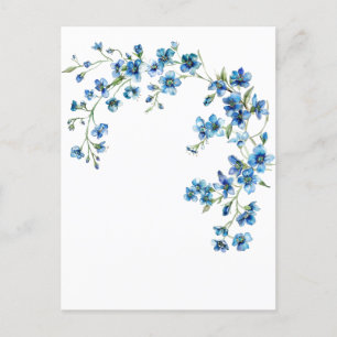 Carte Postale Aquarelle oubliée