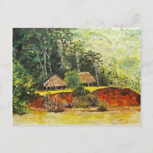 Carte Postale Aquarelle Panama