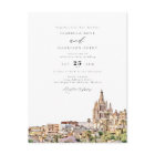 Aquarelle San Miguel Mexico City Skyline Mariage