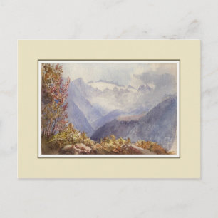 Carte Postale Aquarelle victorienne