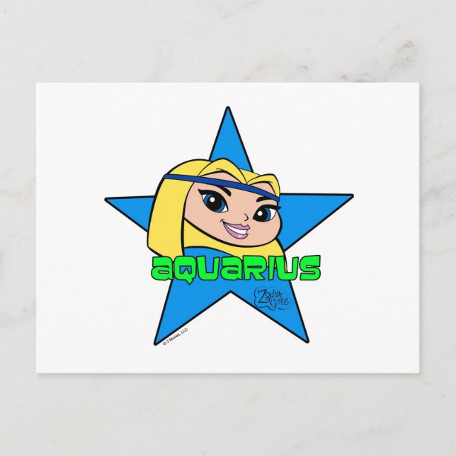 Carte postale Aquarius (Devant)