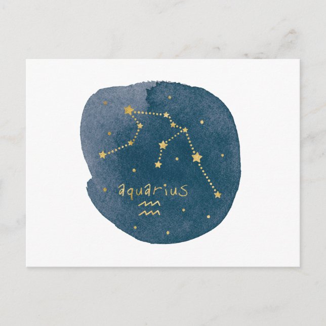 Carte Postale Aquarius (Devant)