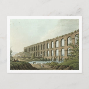 Carte Postale Aqueduct near Belgrade, Serbia, plate 6
