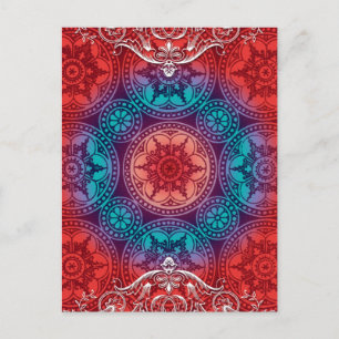 Carte Postale Arabesque victorien, GLORIOSA