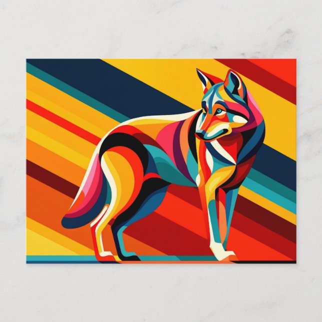 Carte postale Arabian Wolf (Devant)