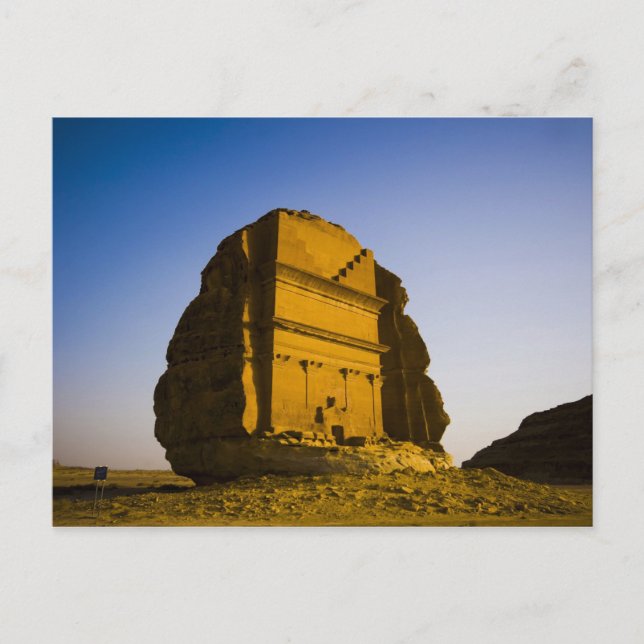 Carte Postale Arabie Saoudite, site de Madain Saleh, ancienne 4 (Devant)