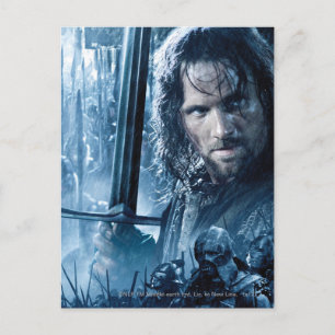 Carte Postale Aragorn contre Orcs
