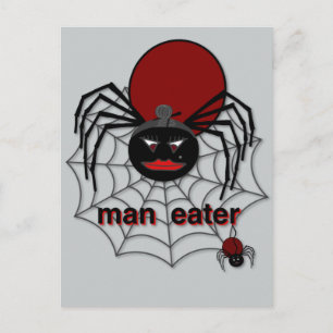 Carte Postale Araignée mangeuse !