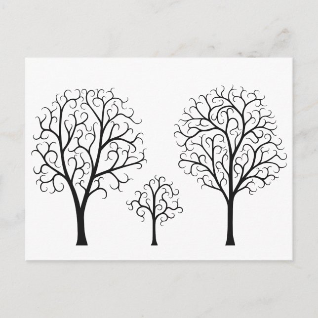 Carte Postale Arborescence (Devant)