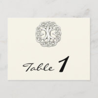 Arbre celtique de la vie Mariage Numéro de tableau