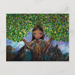 Carte Postale Arbre Cherokee