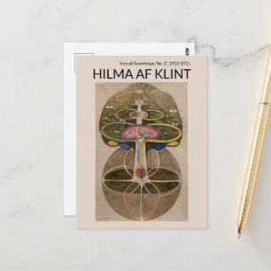 Carte Postale Arbre de la connaissance n°1, Hilma af Klint