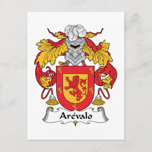 Carte Postale Arbre de la famille Arevalo