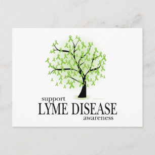 Carte Postale Arbre de la maladie de Lyme