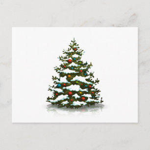 CARTE POSTALE : ARBRE DE NOËL