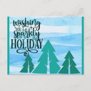 Carte Postale Arbre de Noël