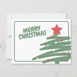 Carte Postale Arbre de Noël