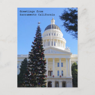 Carte Postale Arbre de Noël au Capitole