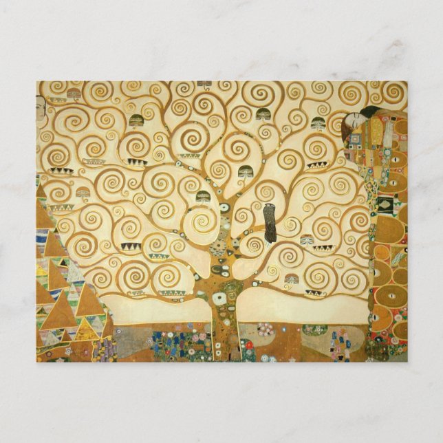 Carte Postale Arbre de vie de Gustav Klimt (Devant)