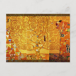 Carte Postale Arbre de vie Gustav Klimt Nouveau