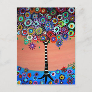 Carte Postale Arbre de vie par Prisarts